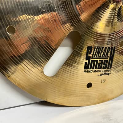 Wuhan 18" Linear Smash Crash Western Style FX Cymbal - Brilliant - NOS - 1079 Grams (WULSMASH18) image 3