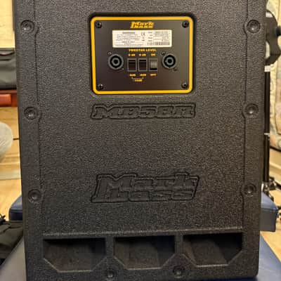 Markbass MB58R 102 Pure 400-Watt 2x10" Bass Speaker Cabinet (8ohm) 2022 - Present - Black image 2