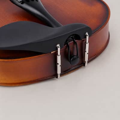 4/4 Full Size Acoustic Violin Outfit – Natural Vintage Fiddle with Hard Case, Bow & Digital Tuner for Beginners and Professionals image 4