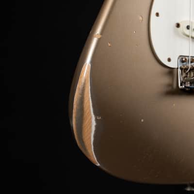 Fender Custom Shop Limited 1959 Stratocaster Relic - Shoreline Gold image 4