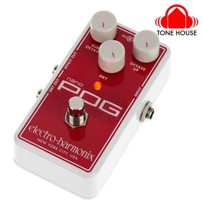 Electro-Harmonix Nano POG - Polyphonic Octave Generator Effect Pedal - New image 2