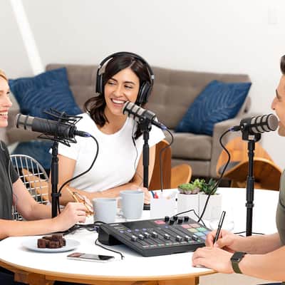 RODE RODECaster Pro Integrated Podcast Production Studio 2018 - Present - Black image 1