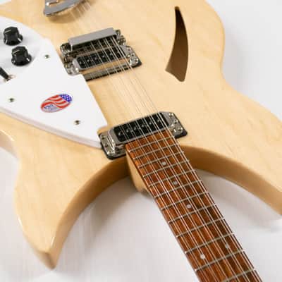 Rickenbacker 330/12 Semi-hollow 12-string Electric Guitar - Mapleglo image 6