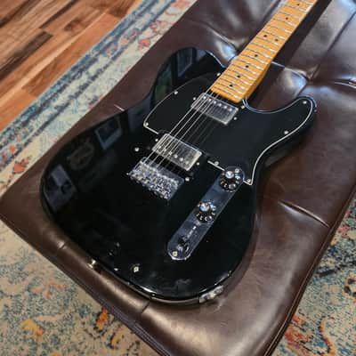 2011 Fender Blacktop Telecaster MIM HH MN - Black image 6