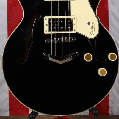 Gretsch G2655 Streamliner Center Block Jr. Double-Cut with V-Stoptail - Black image 2