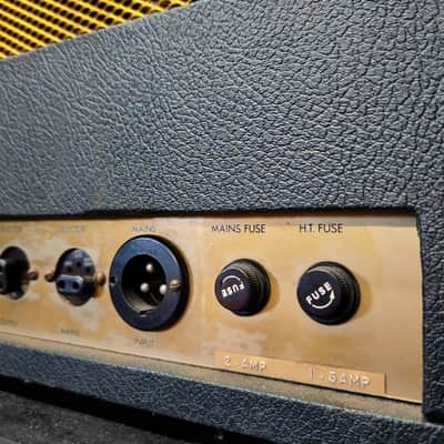 Marshall JMP 1968 Super PA 100 4-Channel 100-Watt Amp Head 1967 - 1975 - Black image 7