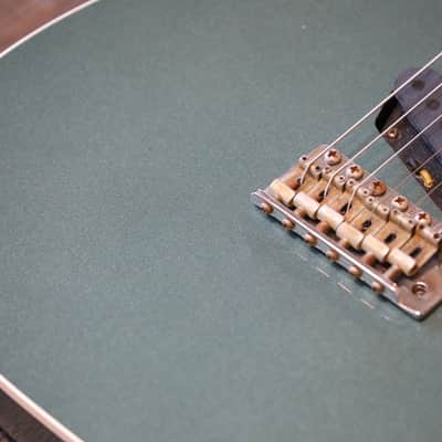Unplayed! 2021 Fender Custom Shop GC Strat HST Journeyman Relic Aged Sherwood Green Metallic SSH + COA OHSC image 8