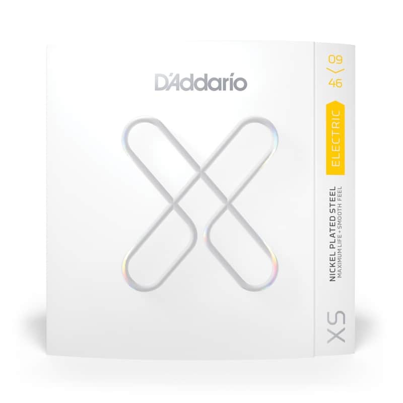 D'Addario XS Nickel Coated Electric Guitar Strings, 9-46 Super Light Top/Regular Bottom, XSE0946 image 1