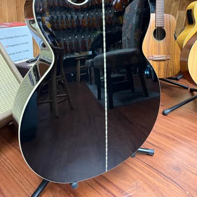 Epiphone J-200 EC Studio Acoustic Electric Guitar- 2025- Ebony- New! image 13