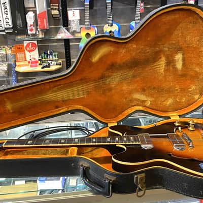 1966 Gibson ES-330TD Gloss 3-Tone Sunburst Finish Hollowbody Electric Guitar with Original Hardshell Case image 15