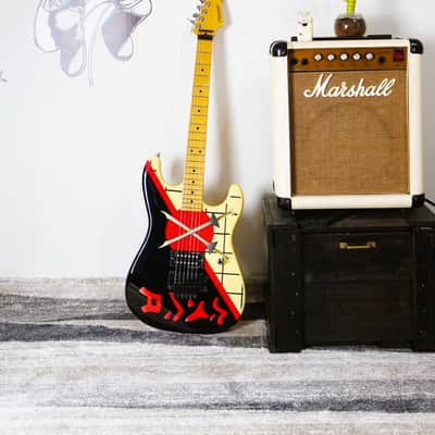 FERNANDES RATT Warren DeMartini ST-120WM “Swords ロンドン” MIJ 1987-1988 Extremely Rare image 23