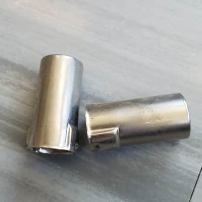 Elco Pair (2) Tube Shields 6AU6 7-pin J-Slot TS102U02 mil spec J20-01 Vintage Vacuum 1950s-1960s image 1