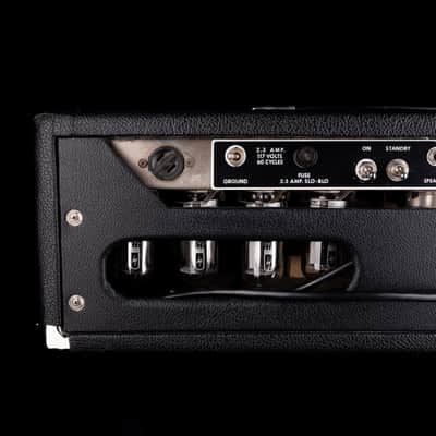 Vintage 1966 Fender Showman Guitar Amp Head - Black image 9