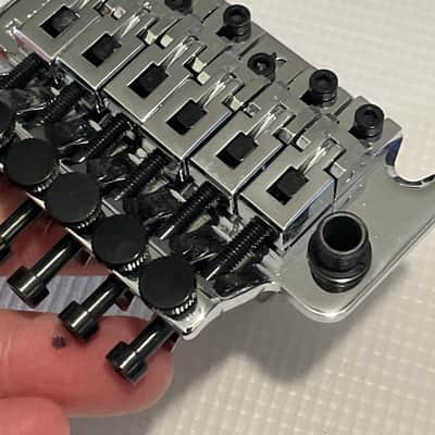 2010's Era FRT-02000 2000 Series Chrome Floyd Rose Electric Guitar Tremolo Bridge Set image 17