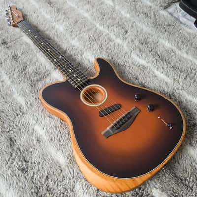2024 Fender American Acoustasonic Telecaster Sunburst B-Stock w/gig bag image 4
