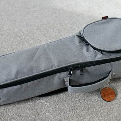 Big Island Ukulele Co. Solid Koa Deluxe Soprano Abalone Inlay KX-SPG W/ Carrying Case image 18