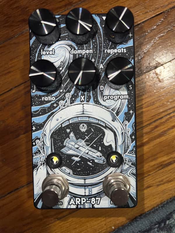 Walrus Audio ARP-87 Multi Function Delay Limited Edition - Stranded 2018 - Black / Stranded Graphic image 1