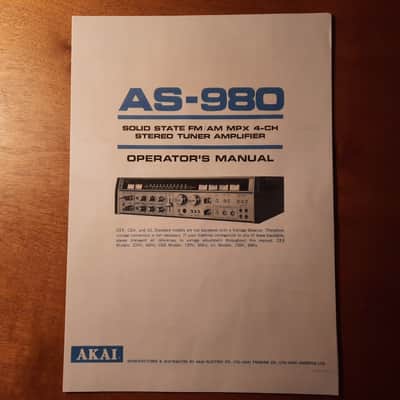 AKAI AS-980 Quad Stereo Receiver image 17