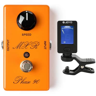 MXR CSP101SL Custom Shop Script Phase 90 Effects Pedal with Free Clip-On Chromatic Tuner Bild 1
