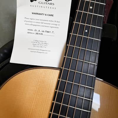 Collings 01A-T 12 fret 2025 - Natural image 8
