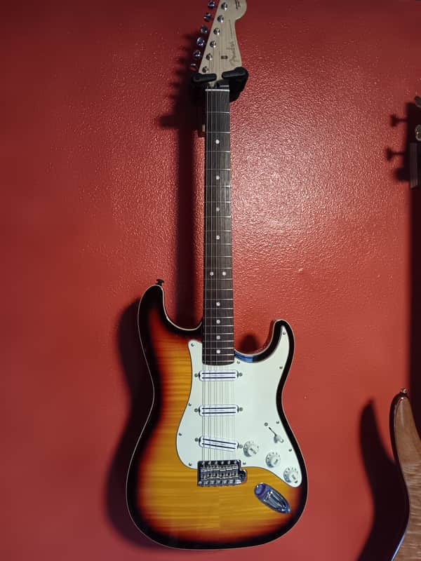 Fender Limited Edition Made in Japan Aerodyne Classic Stratocaster with Flame Maple Top 2019 - 3-Color Sunburst