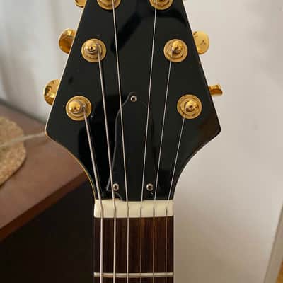2002 Epiphone Popa Chubby Signature Korina Flying V - Fully Upgraded image 7