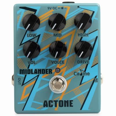 Caline CP-56 AC TONE VOX Sim Electric Guitar Overdrive Distortion Effect Pedal image 1