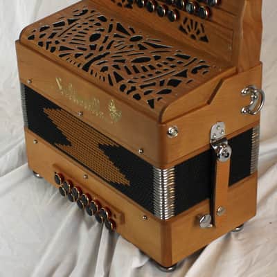 NEW Cherry Saltarelle Pastourelle II Diatonic Button Accordion DG MM 26 12 image 4