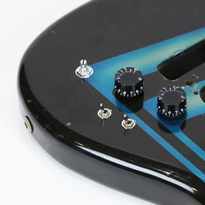 1982 Kramer Pacer Series Special Bent Pipes Graphic Vintage Original Electric Guitar Body Extra Parts image 11