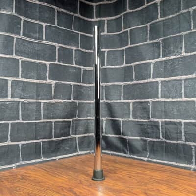 Alesis Vertical Drum Rack Tube with Rubber Foot – 28" x 1.5" – Heavy‑Duty Electronic Drum Rack Hardware image 1