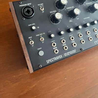 Moog Spectravox Semi-Modular Analog Spectral Processor 2024 - Present - Black with Wood Sides image 2