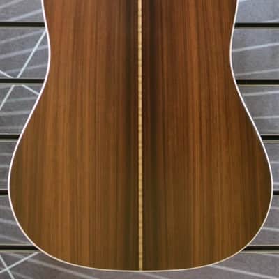 Guild USA D-50 Dreadnought Natural All Solid Acoustic Guitar & Case image 7