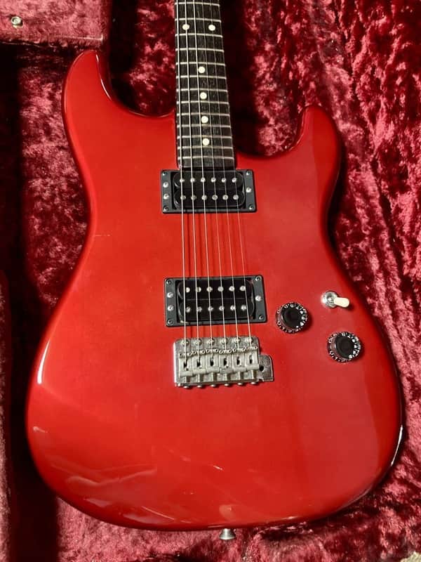 Yamaha STH-400R Red Made In Japan Electric Guitar Used image 1