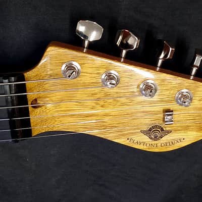 Sonicguitars Playtone Deluxe HB korina 2020 nat yellow ON ORDER image 6