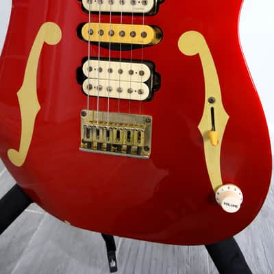 1994 Ibanez Paul Gilbert PGM500 Candy Apple Guitar PGM 500 image 3
