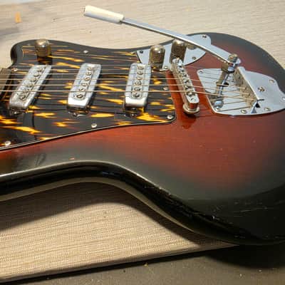 Vintage Japanese Body Partscaster Strat - Tobacco Sunburst image 20