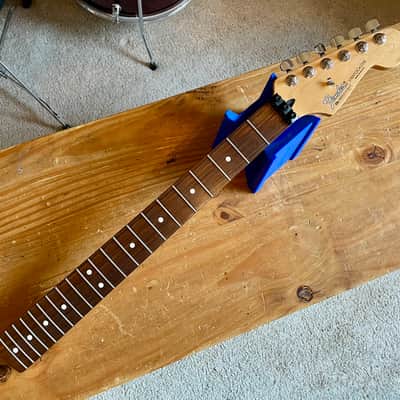 Fender Stratocaster Neck Rosewood Board Locking Nut Fender Tuners 2000 Model image 1
