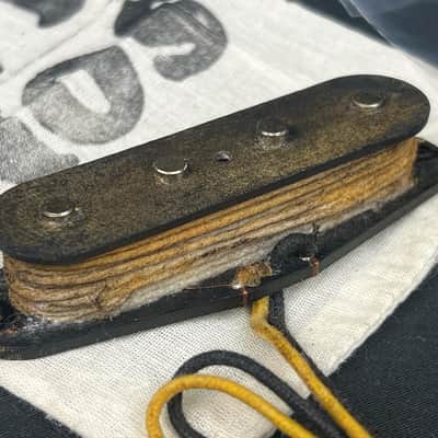 General Vintage Tone  1951 for Tele®️ Telecaster ®️ Bass NOS GVT hand wound Pickup Left handed   Aged image 1