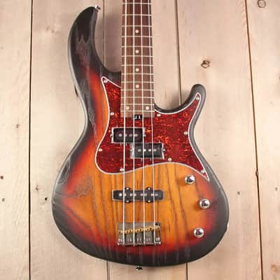 Aria Pro II 313-MK2 Detroit Electric Bass Guitar-5-String Sunburst *USA Small Business* image 2
