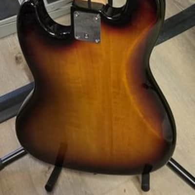 Squier Vintage Modified Jazz Bass Upgraded Fretless - Sunburst 2010s image 5