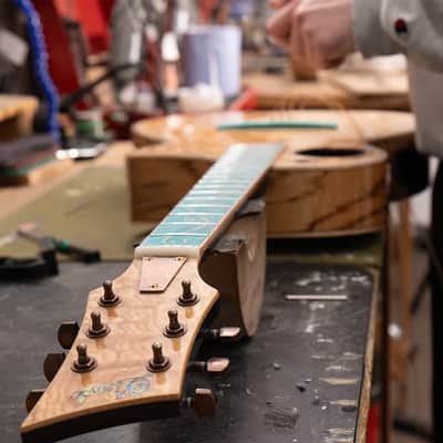Lindo Earth V2 Slim Body Electro Acoustic Guitar and Premium Hardcase image 8