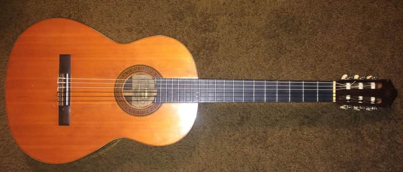 Yamaha G 100 A Classical Guitar 70's Natural Nippon Gakki image 1