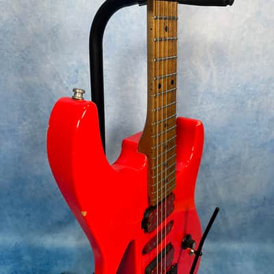 Kramer CK-110 Tatsuya Artist Model Red/Orange Made in Japan, MIJ image 12