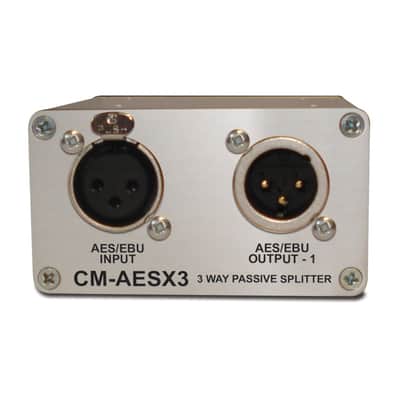 Sonifex CM-AESX3 Single 3 Way Passive AES/EBU Splitter XLR Connectors *USA Small Business* image 1