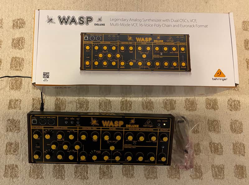 Behringer WASP Deluxe Desktop Synthesizer 2020 - Present - Black