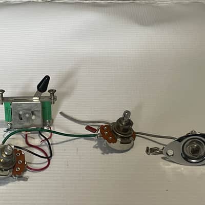 1990's Ibanez RG270 RG Series Guitar Factory Electronics Wiring, Volume Tone Pot Jack image 1