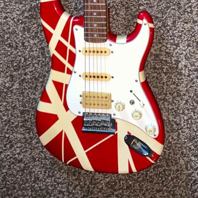 1980’s Vester Evh style Stage series shredder style electric guitar made in japan Strat head  1980’s image 1