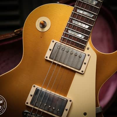 Gibson Les Paul 57' Custom Shop 60th Anniversary Heavy Aged Limited Edition Goldtop image 5