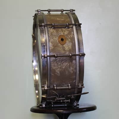 1930's Ludwig 'Professional Model' Snare Drum 5"x14" in Lavender Pearl image 14