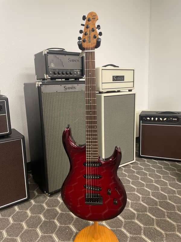 Ernie Ball Music Man SSS L4 - Scoville Red Steve Lukather Signature 6 String Electric Guitar *AUTHORIZED DEALER image 1